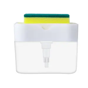 2-in-1 Sponge Holder and Soap Dispenser