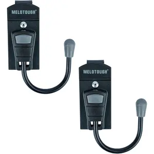 Tool Belt Hook Tool Holster Cordless Drill Holster Hook with Metal Clip for Work Belt (Grey)