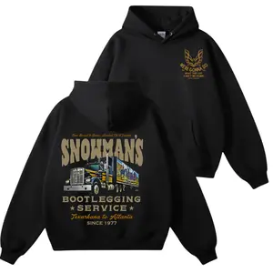 Snowman’s Bootlegging Service Hoodie, Vintage Smokey and The Bandit Sweatshirt, Funny 90s Movie Fan T-shirt, Christmas Gift For Him