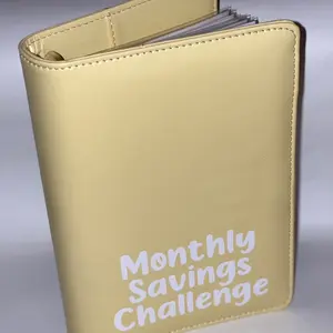 Monthly Savings Binder | A6 binder