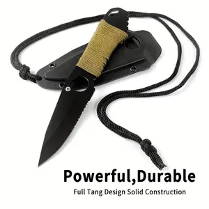 Hunting Knife for Men Women, Heavy-Duty Survival Tactical Outdoor Camping Knife, Durable Construction for Professional and Recreational Use, Hunting Gear and Equipment, Bushcraft Tool Suitable for Outdoor Adventures