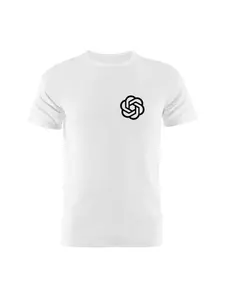 Developer Programmer Openai Chatgpt Ai Gift T-Shirt, Breathable Comfort Casual Short Sleeve, Geometric Pattern, Fitted H-Type