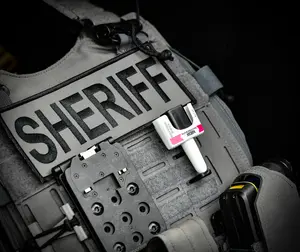 Broske Tactical Revive Holster Narcan Holder for First Responders & Law Enforcement Quick Release MOLLE Compatible Impact Resistant