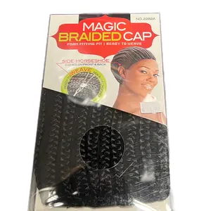 Magic Braided Cap, form fitting ready to wear, and weave, hair protector
