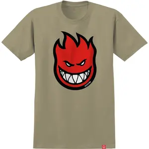 Spitfire Wheels Shirt Bighead Fill Sand/Red/Black/White