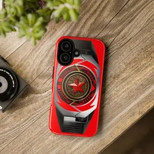 Power Rangers Zeo mode Colorful Power Morpher Phone Case with Iconic All Rangers Zeo Coin Design etc Shockproof Superhero Anime Protection Durable Polycarbonate TPU Suitable for iPhone 17-11 Pro Max/Plus and  Samsung Galaxy S23-25