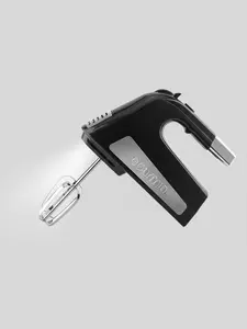Gourmia Illuminating Handheld Electric Mixer, 6 Speed, Turbo Mode, Beaters and Dough Hooks