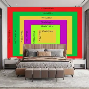 Viking Tapestry Wall Hanging - Soft Peach Skin Velvet Norse Viking Ships & Norsemen Skalds, Horizontal Viking for Themed Living Room Decor, 85gsm Wall Suitable for Living Room Decor