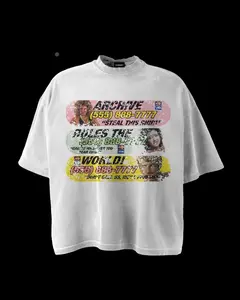 HOTLINE' GRAPHIC TEE, Graphic Tee, Y2K Streetwear Oversized T-Shirt, Black Unisex Cotton Top 2025