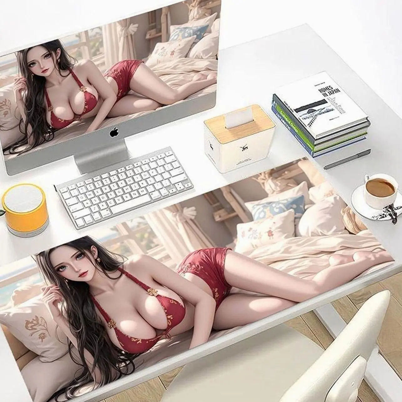 Hd mouse pad,Anime Mouse pad,Custom Image Mousepad, Customized Picture Desk Pad, Custom Leather Desk Accessory, Unique Custom Gift
