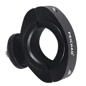 Feichao Aluminum Alloy Bike Handlebar Mount, Gopro Hero 13 12 11 10, 1/4 Screw Action, Camera Mounting Tripod Ball Head Adapter
