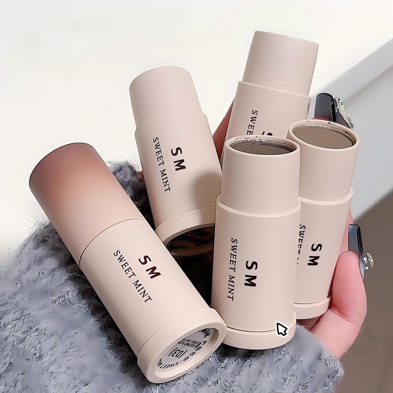Hairline Powder Stick, Waterproof Sweat‑Proof Hair Shadow Filler, Instant Cover Receding Hairline & Bald Spot, Natural Shade, Long Lasting Hair Shading Pen for Women Men, Easy To Carry, Daily Makeup Hair Beauty Tool