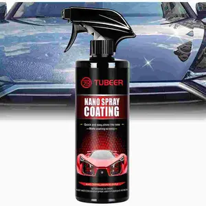 Quick Car Wax Polish Spray - Waterless Wash & Hydrophobic Polymer Sealant - Fortify Paint Protection with Glossy Finish - Ultimate Detailing Top Coat - Perfect Father's Day Car Care Gift