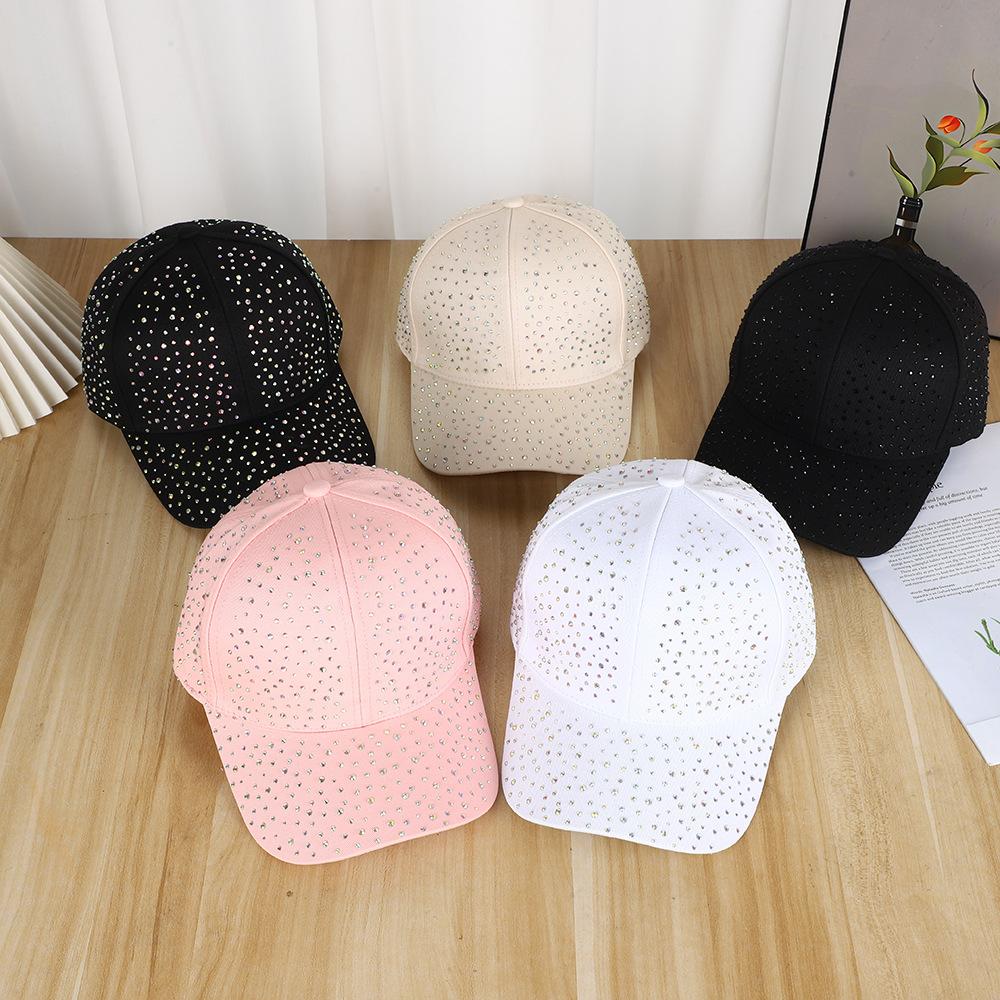 Y2K Bling Rhinestone Baseball Cap - Sparkly Crystal Dad Hat  display picture 3
