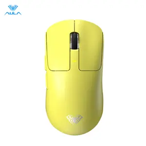 AULA SC680 Wireless Gaming Mouse, Tri-Mode 2.4G/BT5.0/USB-C Gaming Mouse, 10000 DPI Rechargeable Wireless Mouse, Gaming Mouse with 6 Programmable Buttons and Summer Anti-Slip Stickers, Office Desktop Laptop Accessories  FallFreshness