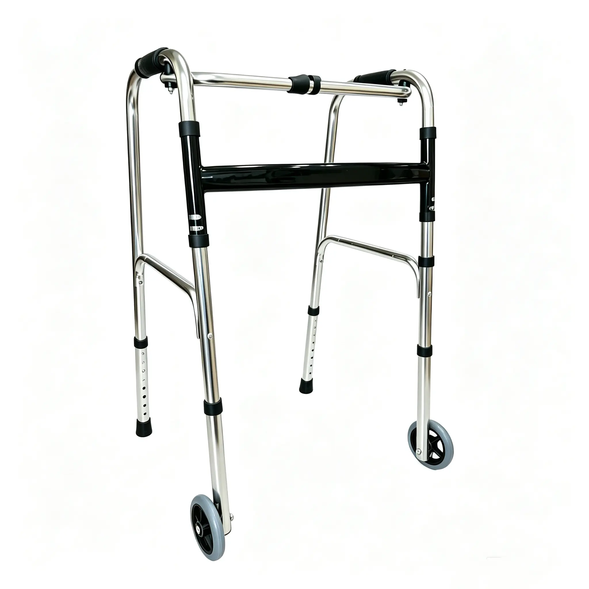 Anti-fall rollator for disabled people,Foldable Aluminum Walker With Wheels Lightweight Rolling Mobility Aid For Elderly Seniors Walking Frame,rehabilitation walking aid,frame-type cane,Ergonomic Walking Cane,bordones para caminar,hurricanes walking stick