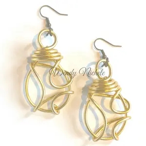 Gloria Earrings (Gold) - Women's Gold Earrings