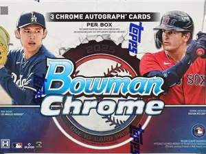 2025 Bowman Chrome Baseball Breaker Delight Box