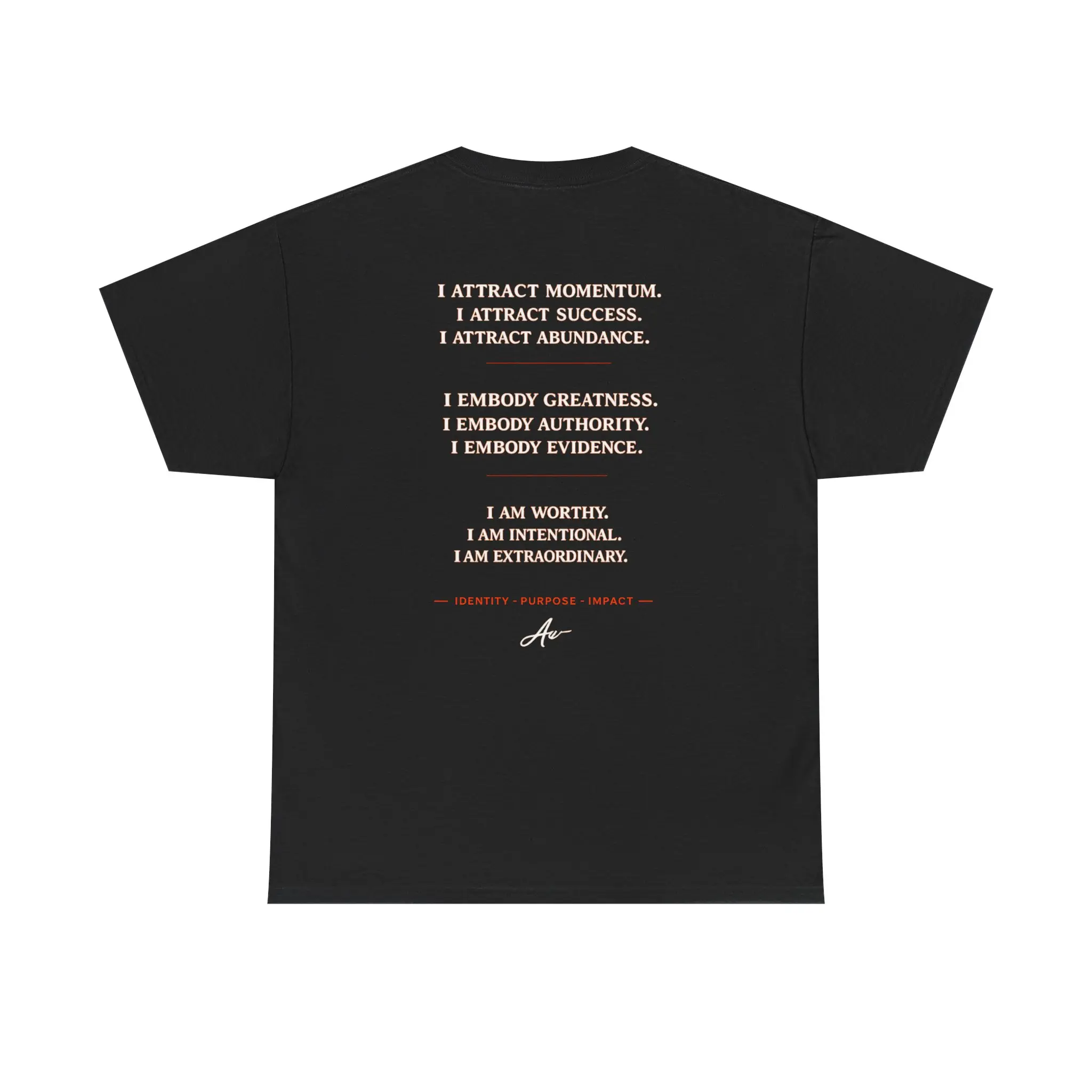 Affirmation Mantra I Attract Momentum I I Am Worthy T-Shirt