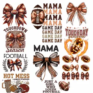 Premade Football Mom Gangsheet | DTF transfers | Ready to press | Direct to film Transfer | Quick shipping| Premade gang sheet