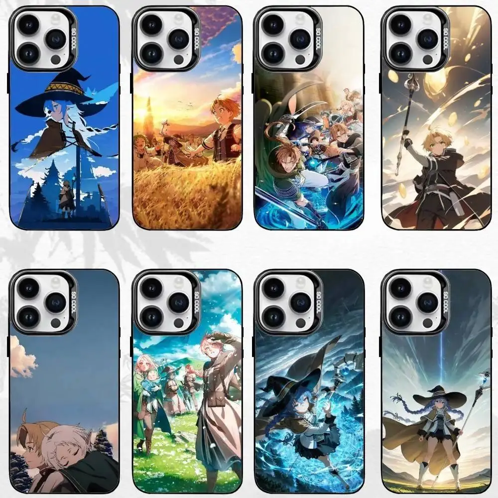 Stylish cool Anime M-Mushoku T-Tensei Durable Phone Case For iPhone 17/16/15/14/13/12/11/Pro/ProMax/Plus/Air/Xsmax/E, Featuring a Shockproof Matte Back, Anti-Fall, Ultra-Thin, luxury fashion, Artistic Phone Case, Manga Merchandise, Special Birthday gift,