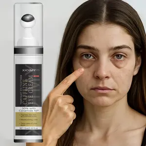 15ML Caffeine Eye Firming Cream, Strong Hydration, Moisturizing & Tightening, Infused with Aloe Vera, Suitable for All Skin Types