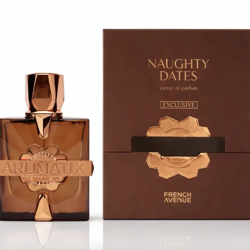French Avenue Aromatix Naughty dates Perfume - Captivating Scent Long-Lasting Date Perfume with Cardamom, Amber & Vanilla Notes, Delightful Fragrance for Playful Signature Scent for Dates