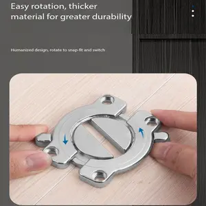 2 sets - Flat wooden board connectors, table top splicing machine, table connection fastening fasteners, desktop splicing hardware accessories, table board fastening fasteners