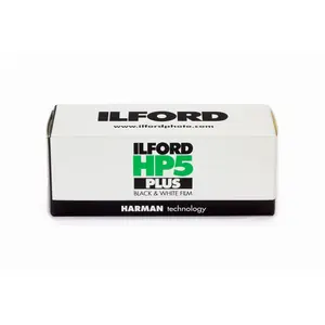 Ilford HP5 Plus Black and White Negative Film (120 Roll Film)