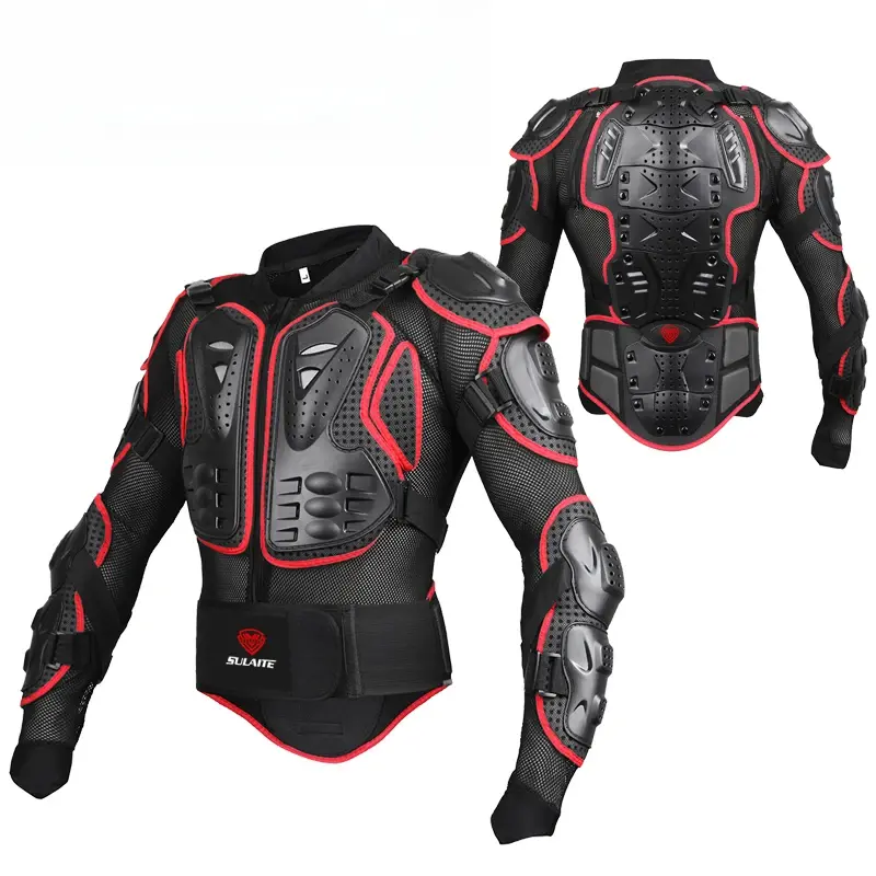 Heavy Duty Motorcycle Jacket Racing Armor Protector ATV Motocross Body Protection Jacket Clothing Protective Gear Trousers Classic Cycle Jersey