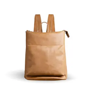 The Addison Leather Backpack by Andar – Full-Grain Leather Everyday Backpack with 3 Compartments | Fits Laptop up to 14", Hands-Free Carry in 2 Sizes