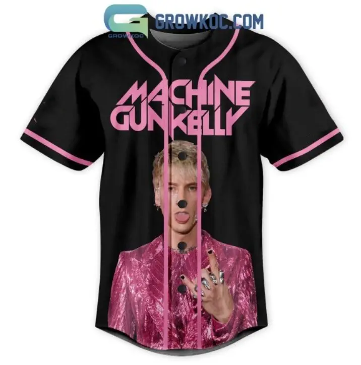 Machine Gun Kelly All Hit Song Personalized Baseball Jersey