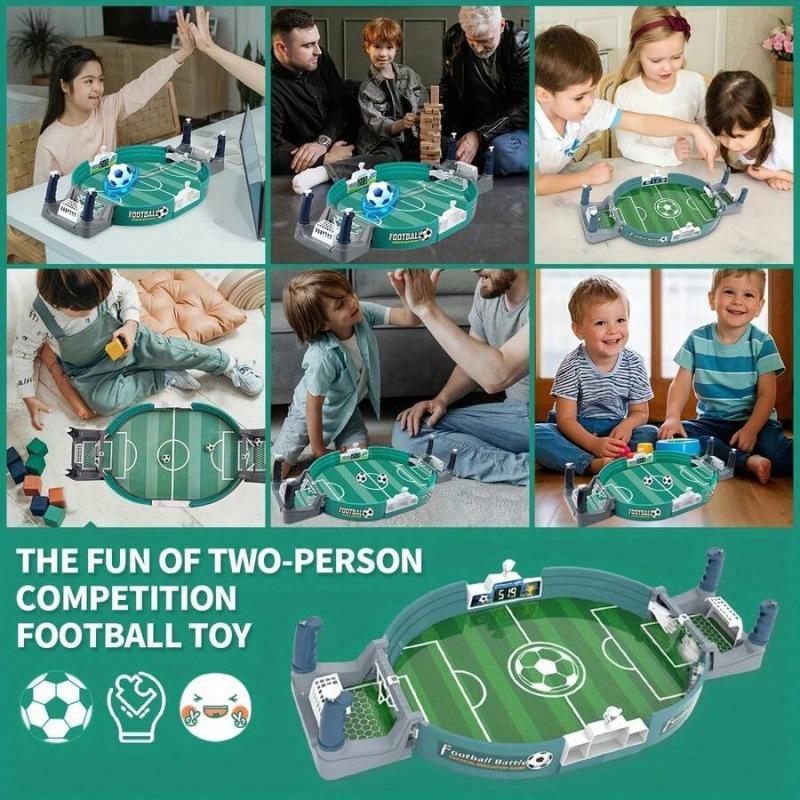 Portable Children's Football Game Set - Durable PP Material, Independent Desktop Design, Suitable For 3-6 Years Old, Perfect Family Party Games For Christmas, Halloween, Thanksgiving, Board Games, Multiple Specifications To Choose From