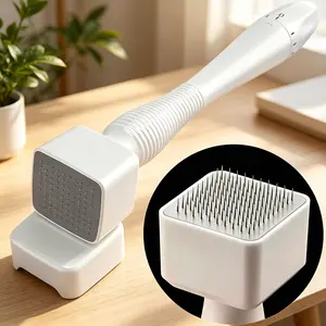 Premium Titanium Micro Needle Stamp 0.25mm | Professional Microneedling Tool, Great Derma Roller Alternative for Home Use