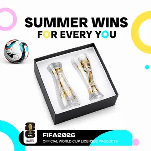 【FIFA WORLD CUP 2026 】Officially Licensed 11oz Gold Stamped Classic Beer Glass Set, perfect for Boyfriendgift Husbandgift, a summer essential. Drinkware Mug,Summer wins Father`sday gift summerwins