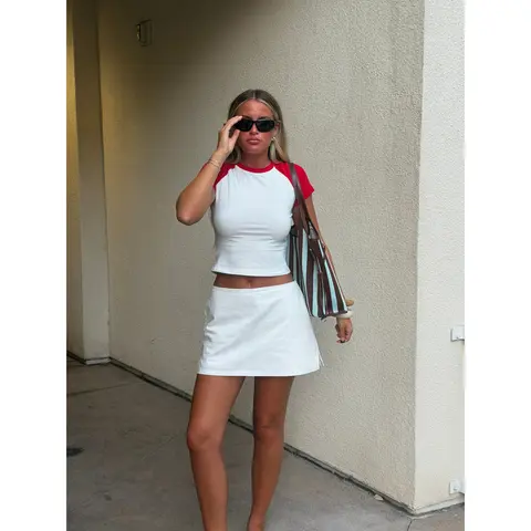 Gigi Skort White