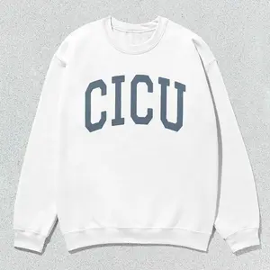 CICU Sweatshirt Cardiac Intensive Care Unit Collegiate Crewneck Sweater Unisex Grey