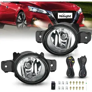 Nilight 2007-2017 Nissan Sedan 2008-2013 Coupe 2012 2013 2014 2015 2016 2017 2018 2019 Versa 2014 2015 2016 Rogue Versa Note 2007-2014 Maxima 2016-2016 Pathfinder 2004-2015 Sentra Infiniti Fog Light Assembly