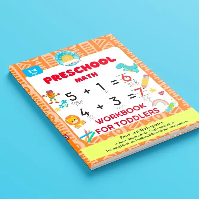 Preschool Math Workbook - TikTok Shop