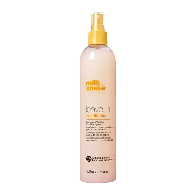 MILK_SHAKE Hydrating Leave-In Hair Conditioner Liquid - Ammonia-Free Haircare Moisturizer with Milk Proteins, Honey, Fruit Extracts & Vanilla, UV Protection, Color Preservation, Detangler for Dry Hair, With Honey And Fruit Extracts, Sun Protection, Detang