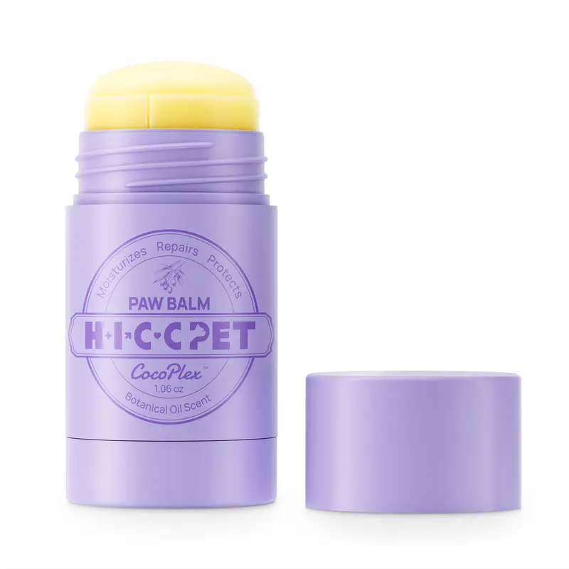 HICC PET Natural Paw Balm Butter for Dogs & Cats - Twist-Up Claw Care Essential with Natural Oils, Hydrating, Non-Sticky Moisturizes Paw Pads & Skin, Non-Irritating, Easy-Cleaning Pet Grooming Supply