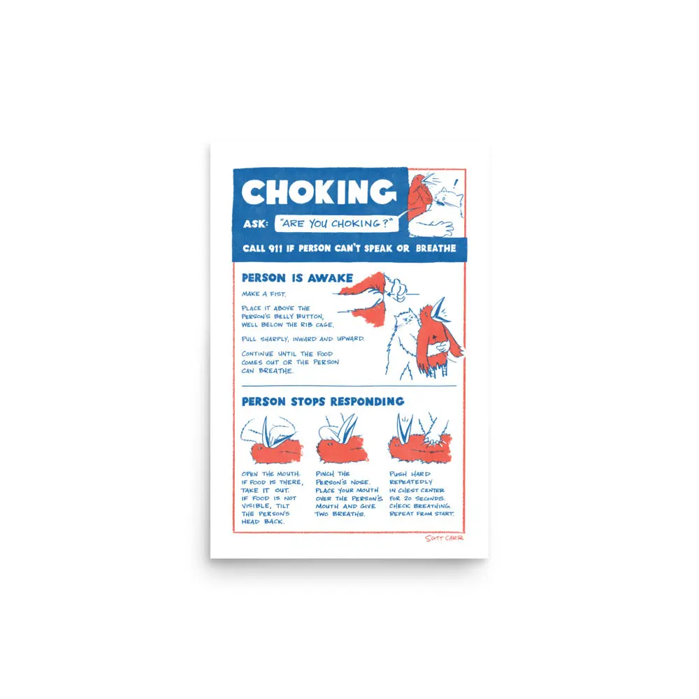 Choking Poster Choking Poster