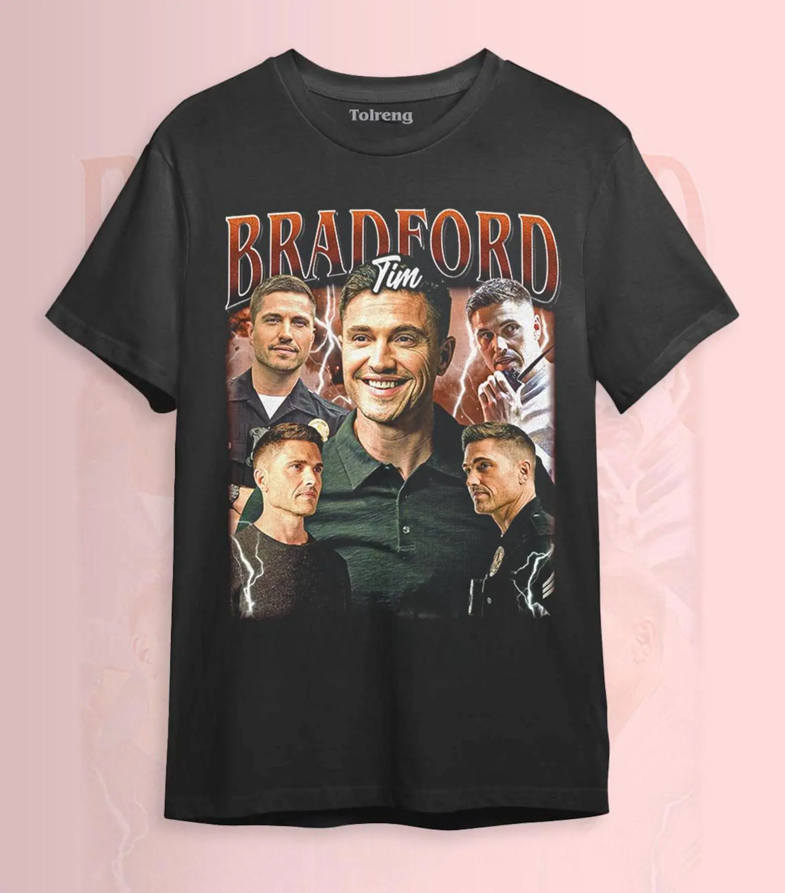 Tim Bradford 'The Rookie' T-Shirt: Softstyle Unisex Fan Apparel