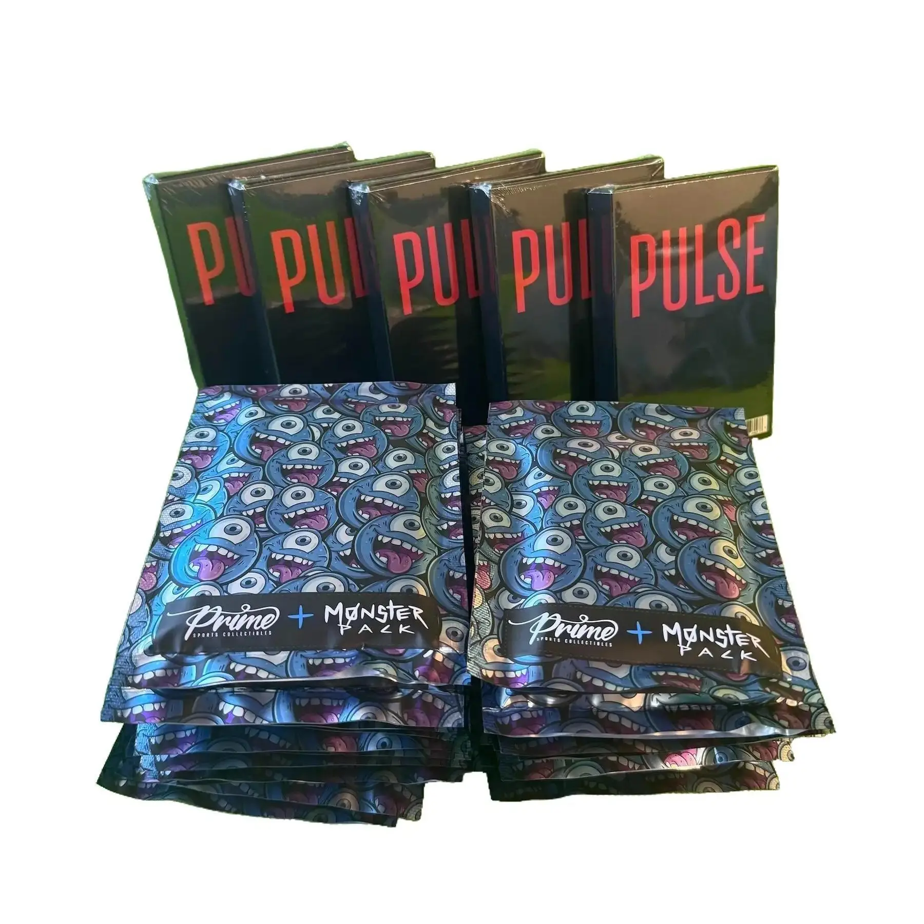 Pick Your Team NFL/NBA/MLB - 30 Hit Break - 25 Monsters + 5 Black Pulse Boxes