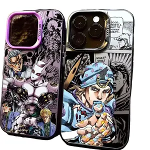 Anime Jojos Bizarres Adventures Phone Case  Compatible with iPhone 11, 12, 13, 14, 15, 16, 17 – check our available sizes