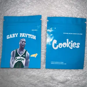 Cookie Brand Resealable Gram Bags Ziplock Manufacturer 100 count