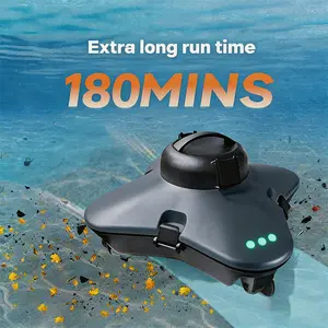 Cordless Robotic Pool Cleaner, Lasts Up to 180 Minutes, Automatic Pool Cleaning, Auto Stops, Ideal for Above Ground Pools Pool cleaning tools