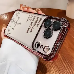 Faith in Her Verse iPhone 17 Air 16 Pro Max 15 Plus 14 13 12 11 X XS Case Rugged Durable Shockproof Anti-Scratch Soft Silicone Four-corner Thickened Full-body Protection