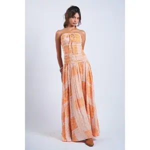 Ibiza Sunkissed Patchwork Maxi Dress