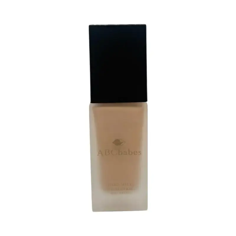 ABCbabes Shade #3 Ultra Matte Foundation for Light Skin with Fair Neutral Undertones
